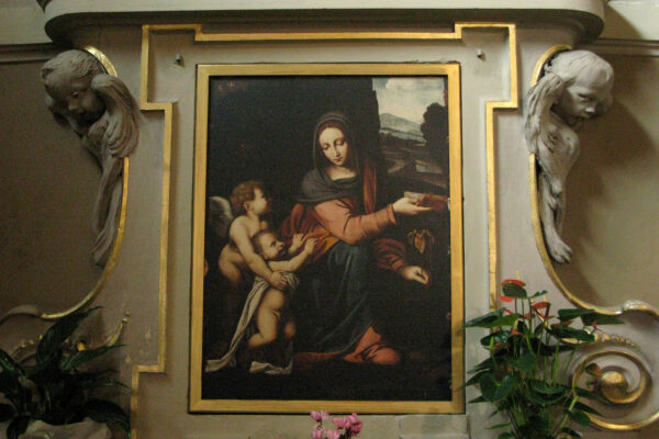 The Madonna of Menaggio by Bernadino Luini