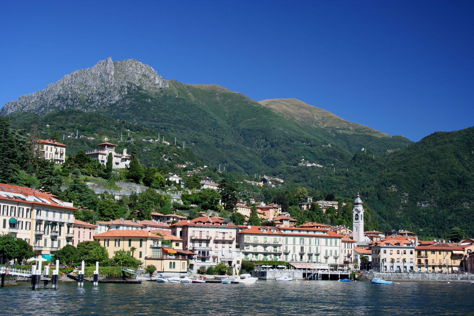View of Menaggio from the lake