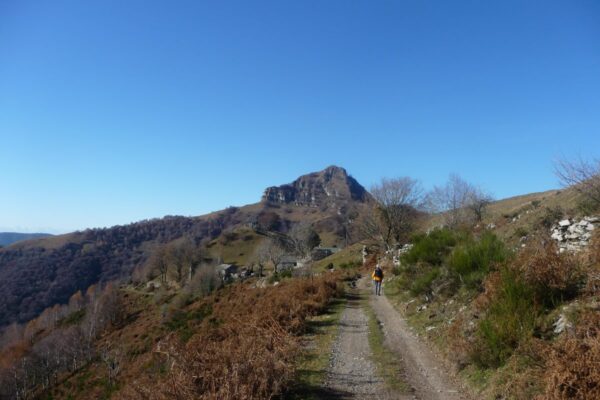 La Via dei Monti Lariano - verso Sasso Gordona