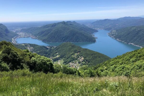 View from the peak of Monte Sighignola, Balcony of Italy